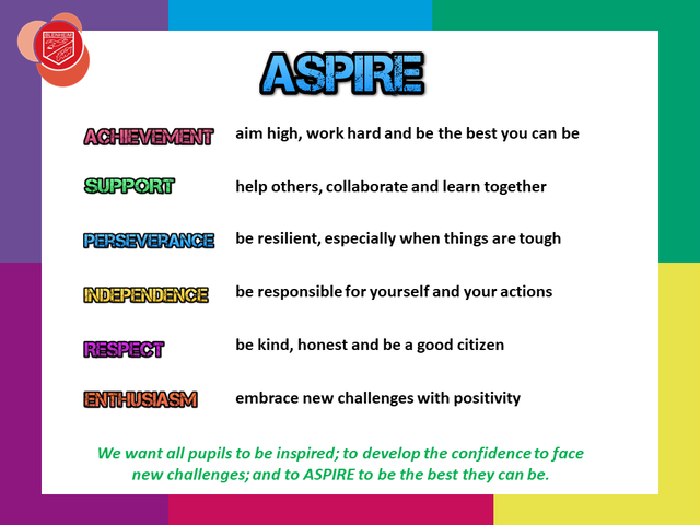 Aspire values